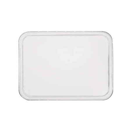 Capac Caserola meniu 1/2/3 compartimente,178*227*40 mm,PP,Negru,200 buc, 4 set