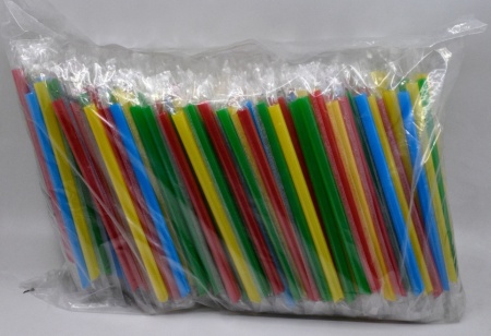 Paie reutilizabile bubble tea drepte, 210 x12 mm, 2000 buc