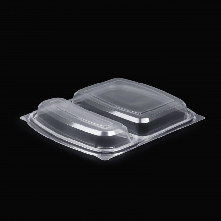 Set 50 buc Capac Caserola Termo 2 Compartimente