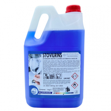 STOVILRINS, agent clatire pentru masinile de spalat vase automate, 5 kg