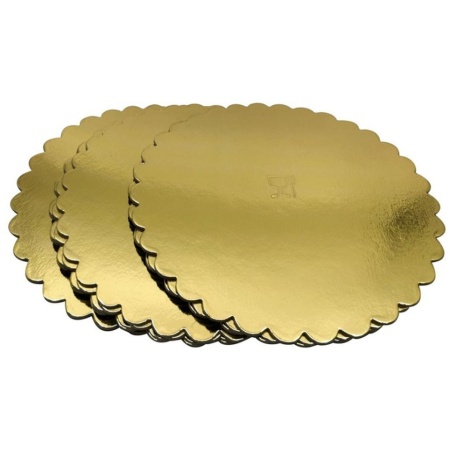 Discuri carton aurii vulcan plus 24 cm/2 mm, 100 buc