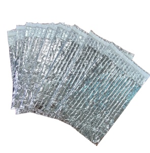 10 buc pungi termice cu bule pentru sandwich si doze bauturi 170 x 270 + 50 - Img 5