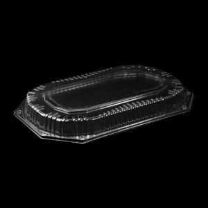 Set 50 buc Capac Pentru Platou Oval Negru 430 - Img 2