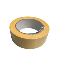 1 buc Banda mascare hartie galbena, Adeziv SOLVENT, 38mm x 40