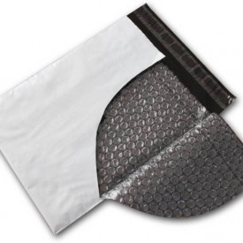 50 buc Pungi plic - GRI - ANTISOC cu bule PLASTIC - 230 x 320 + 50 (A4) mm cu banda adeziva permanenta
