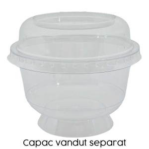 Cupa desert transparenta 200cc, 25 buc - Img 2
