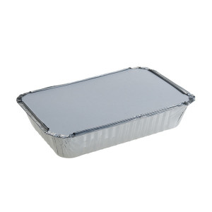 Set 100 buc Capac tava copt 902L/702L/501 L,294*194*43 mm/ 2380 cc - Img 1