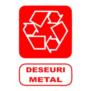 eticheta autoadeziva metal