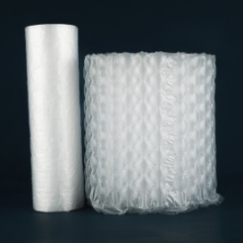 120 mp folie NYLON - INFLATE pentru Masina de bule lat 40 cm x 300 m lung - 30 microni - Img 3