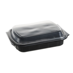 Capac ptr meniu X1 compartiment,transparent PP, 300 buc, 6 set - Img 2