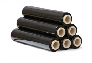 Folie Stretch manual NEGRU - 2,7 kg / rola 500 mm , 23 my - Img 2