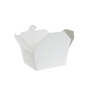 Meniuri cu 4 clapete 800 cc , carton, alb , 132*104*64 mm ,200 buc,4 set - Img 2
