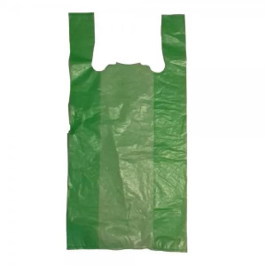 Set 250 Sacose Biodegradabile Tip Maieu 6-7 kg ( 50 pungi/ set x 5 set ) - verde deschis - Img 2