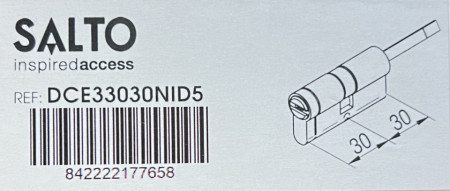 SALTO MODULAR CYLINDER FOR DANALOCK V3, INSIDE LENGHT 30MM - Img 2