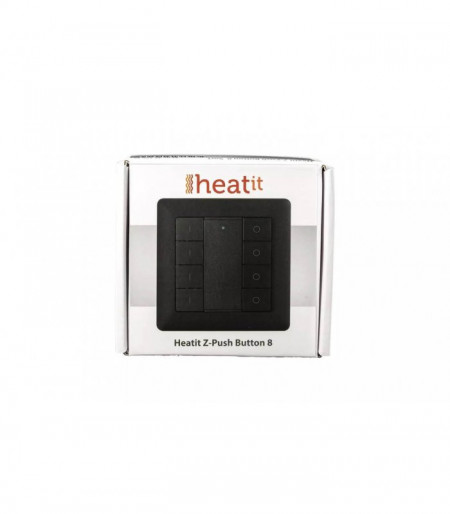 HEATIT Z-PUSH BUTTON 8 - Black - Img 5