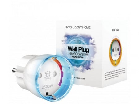 Priza inteligenta Fibaro FGWPF-102 SCHUKO TYPE F | Fibaro Wall Plug Type F