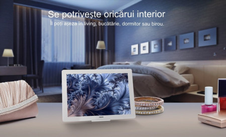 Swipe Alb - Gesture Control Pad White Fibaro FGGC-001 - Img 3