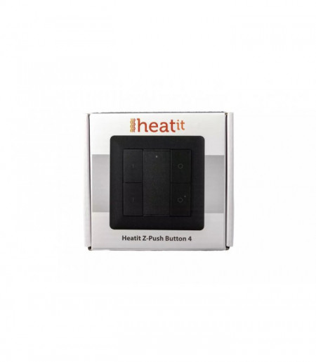 HEATIT Z-PUSH BUTTON 4 - Black - Img 4