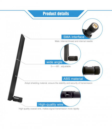 ANTENNA TO AMPLIFY THE Z-WAVE SIGNAL (GAIN 3.0DBI) - TX868-JK-20-595 - Img 3