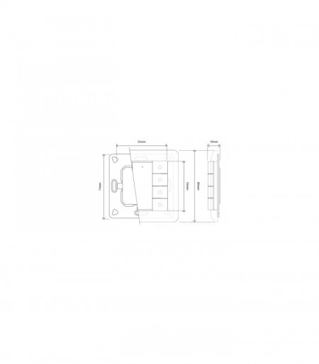 HEATIT Z-PUSH BUTTON 8 - White - Img 2