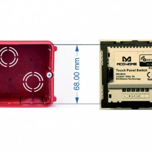 MCO Home Glass Touch Switch GEN5 (4 Buttons), British Standard - Img 2