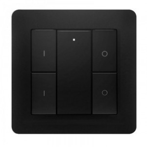 HEATIT Z-PUSH BUTTON 4 - Black