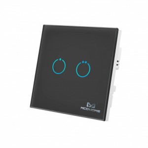 MCO Home Glass Touch Switch (2 Buttons), British Standard MH-S312B