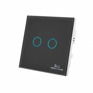 MCO Home Glass Touch Switch (2 Buttons), British Standard MH-S312B
