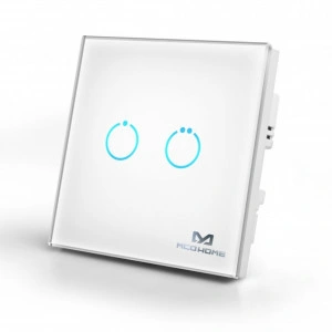 MCO Home Glass Touch Switch (2 Buttons), British Standard MH-S312 - Img 2