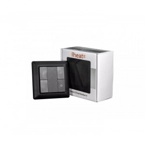 HEATIT Z-PUSH BUTTON 4 - Black - Img 3