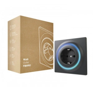 Priza inteligenta FIBARO Walli Outlet (Type F) Anthracite