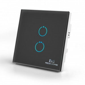 MCO Home Glass Touch Switch (2 Buttons) MH-S412B