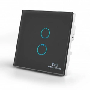 MCO Home Glass Touch Switch (2 Buttons) MH-S412B
