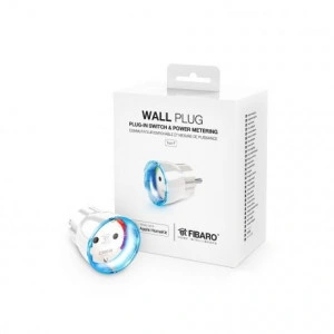 Priza FIBARO Wall Plug tip F (Schuko) compatibil Apple HomeKit - Resigilat