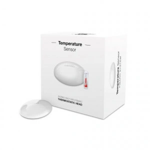 Senzor de temperatura Fibaro pentru termostatul de radiator