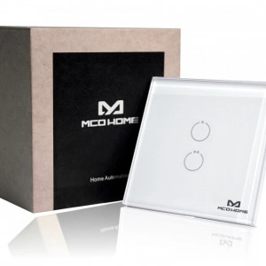 MCO Home Glass Touch Switch (2 Buttons) MH-S412