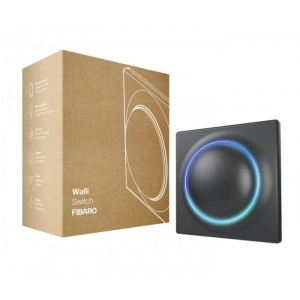 Intrerupator dublu FIBARO Walli Double Switch Anthracite