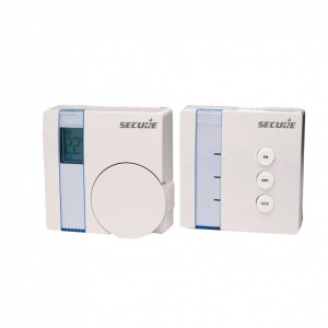 KIT Secure Wall Thermostat with LCD display plus actuator (Kit) GEN5
