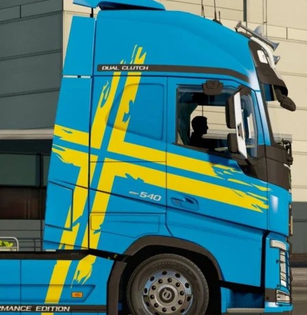 Stickere Cabina