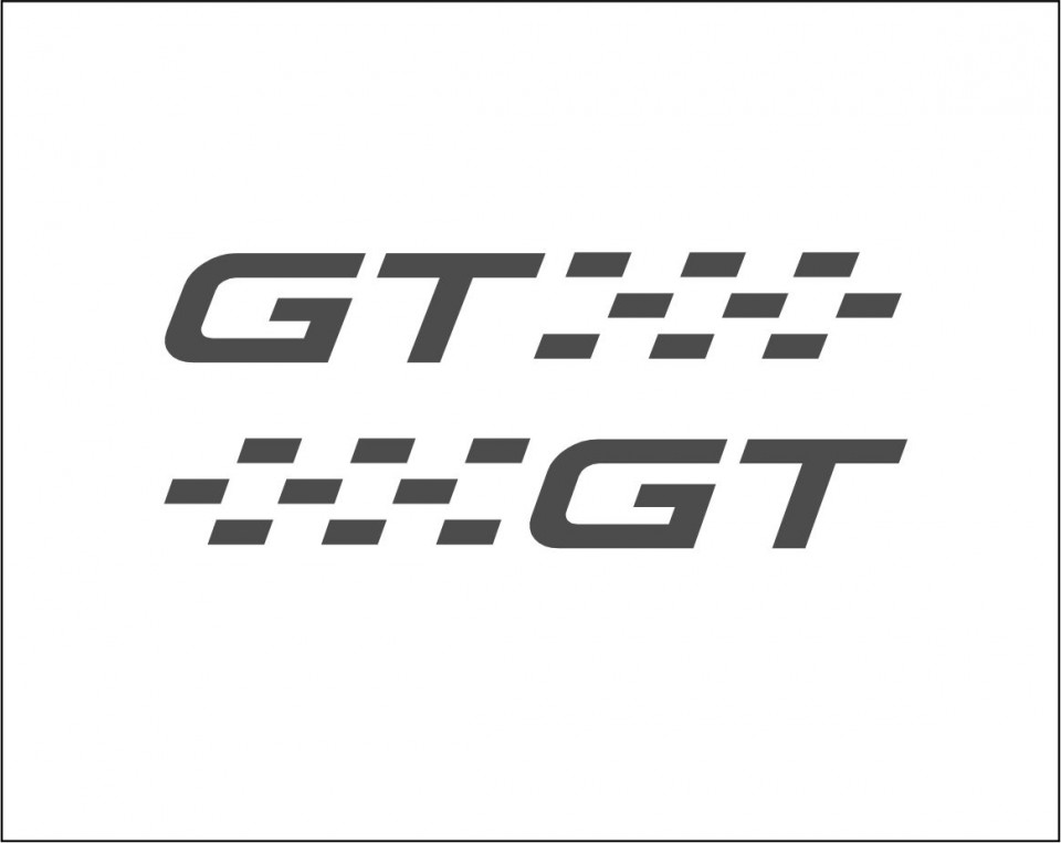 Stickere Auto GT Line set 2 Buc stickere-auto-gt-line-set-2-buc