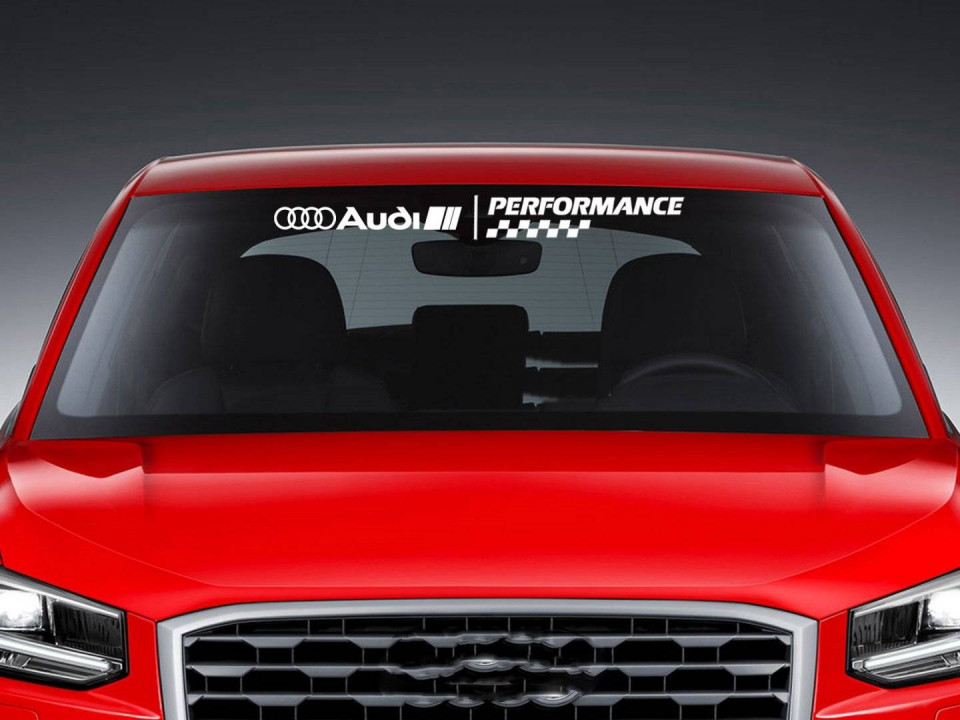 Sticker parbriz Audi Performance