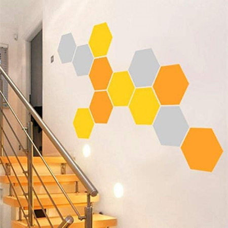 Stickere Perete Honeycomb