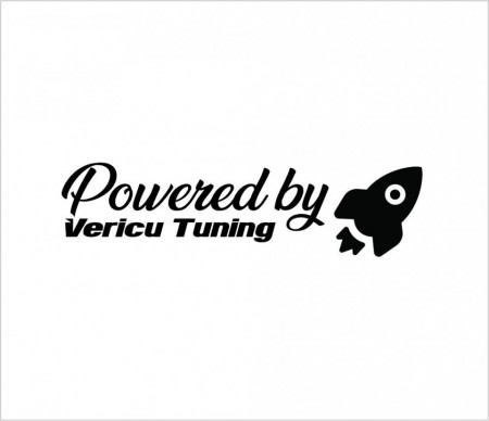 Sticker Auto Powered by Vericu Tuning
