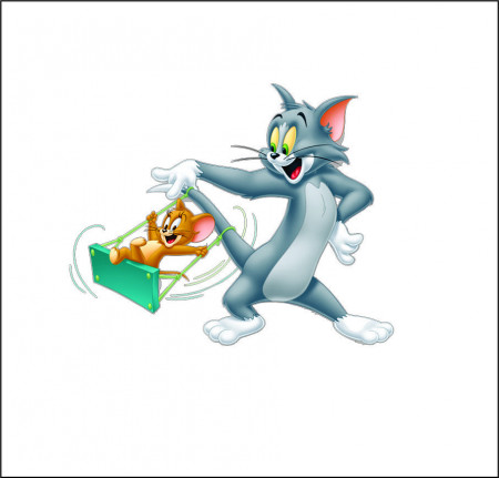 Sticker Autocolant Tom and Jerry Leagan
