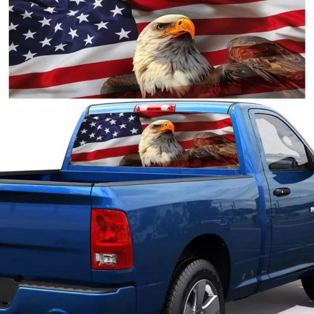 Folie One Way Vision Luneta American Flag M1