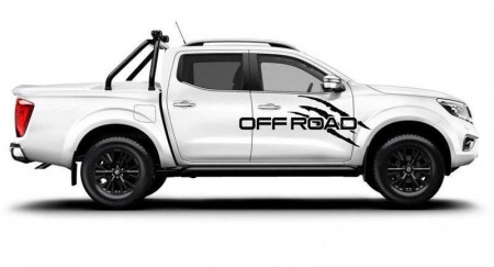 set 2 buc Stickere Off Road Gheara 120 cm