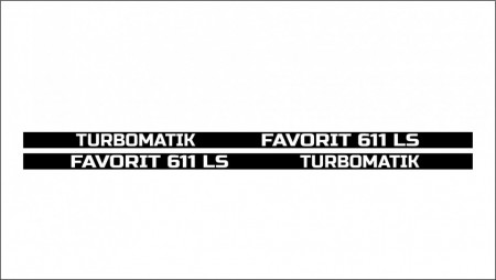 Set Stickere Autocolante Favorit 611 LS Turbomatik