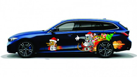 Set Stickere Color Craciun Tom and Jerry Christmass Edition