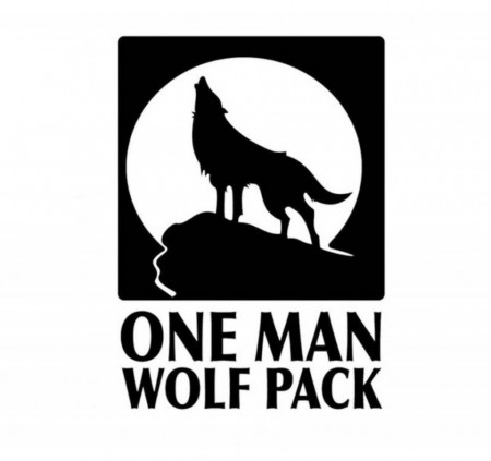 Sticker Autocolant One Man Wolf Pack