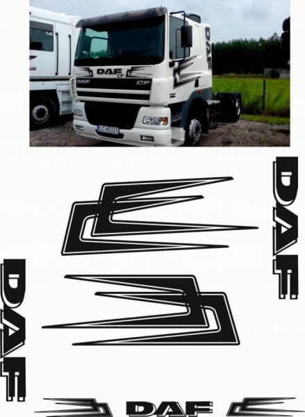 Set Stickere DAF CF, XF, LF, etc